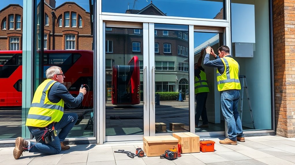 Automatic Door Installation West Drayton