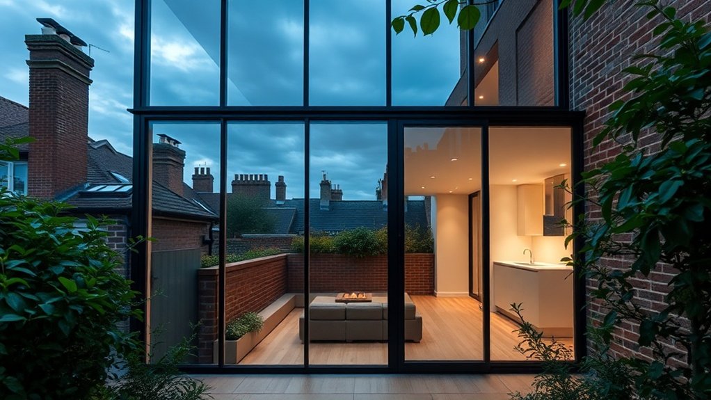 Glass Extension Walls West Drayton
