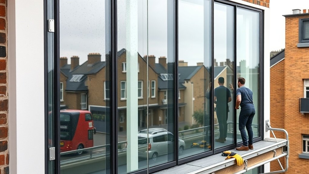 Polycarbonate to Glass Conversion West Drayton
