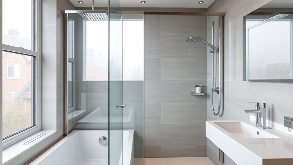 Semi-Frameless Shower Screens West Drayton