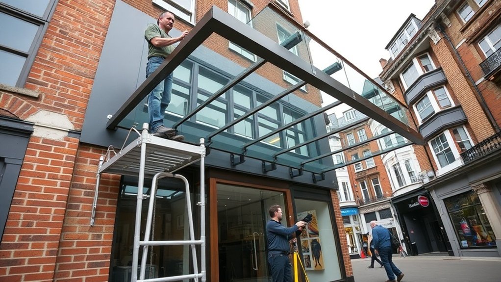 Shopfront Canopy West Drayton