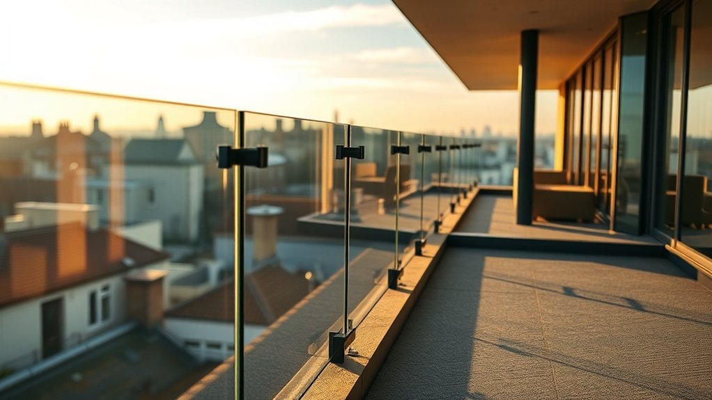Terrace Glass Balustrades West Drayton